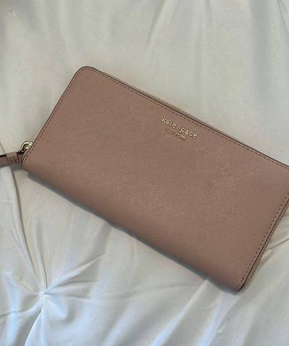 Kate Spade Pink Zip Wallet