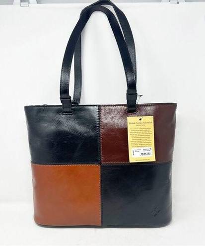 Patricia Nash  Braden Tote Vintage Colorblock NWT