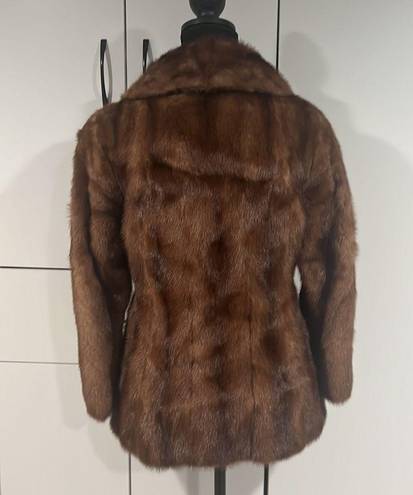 Real mink fur jacket . Size XS