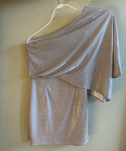 TCEC Sparkly One Shoulder Dress