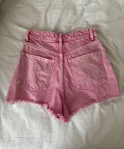 ZARA Pink Denim shorts