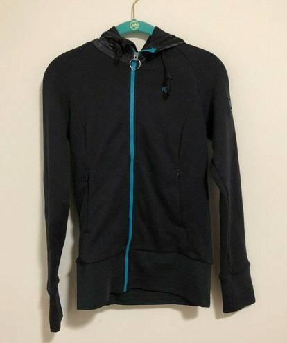 Pearl Izumi  Black Zip-Up Cycling Sweatshirt Size Small