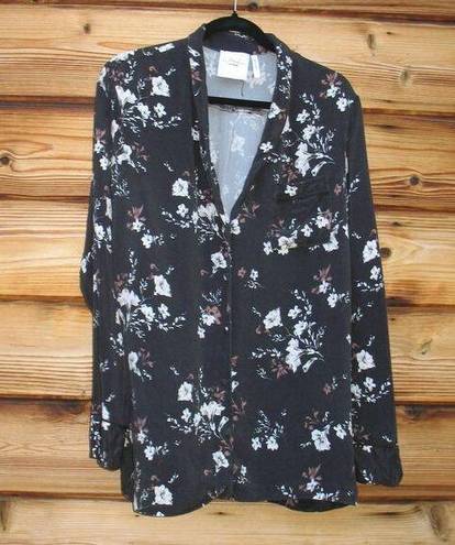 L'Academie  X Revolve Floral Silk Oversize Blouse Top