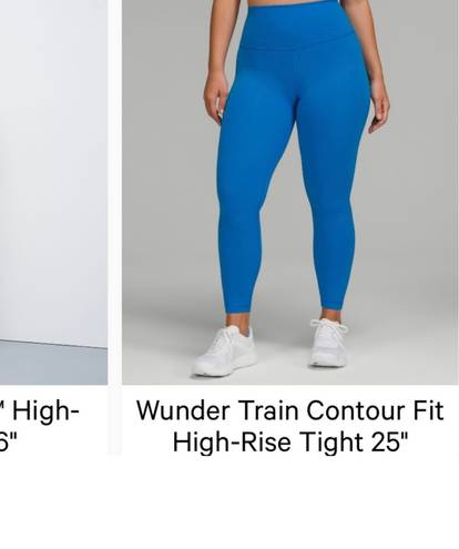 Lululemon Wunder Train Contour Leggings