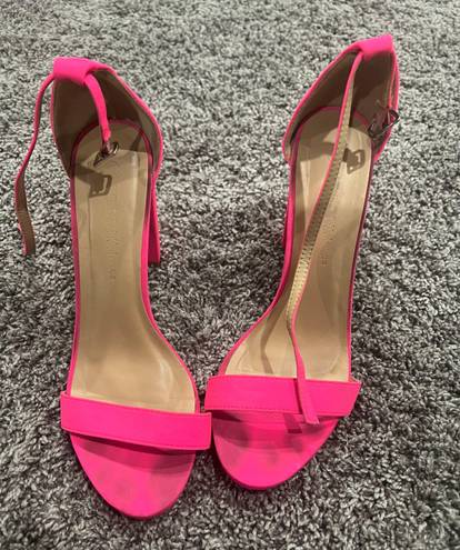 Heels Pink Size 8.5