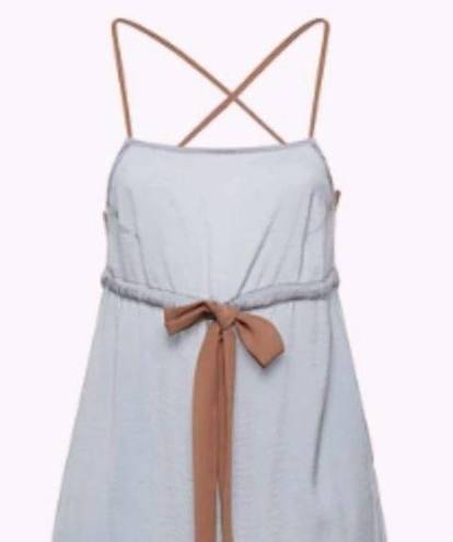 For Love & Lemons  slip dress sky blue M