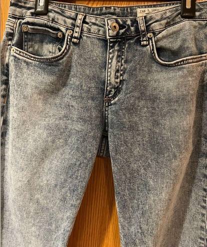 Rag and Bone Women’s  Dre Low-Rise Relaxed Fit Boyfriend Jeans in Nora Wash Size 26