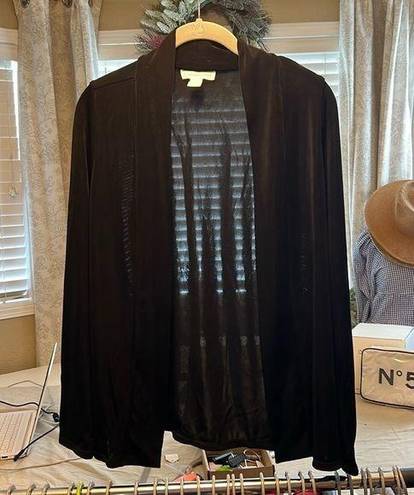 Coldwater Creek NWT  Travel Knit Drape Cardigan XS ret. $69.95