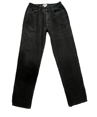 DKNY Vintage  Women's Medium Black Corduroy Jacket & Pants 2-Piece Outfit Set