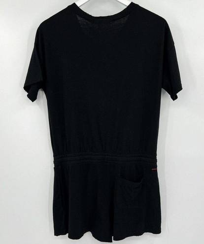 n:philanthropy  Finn Romper Black Button Down Short Sleeve Women’s Size Medium