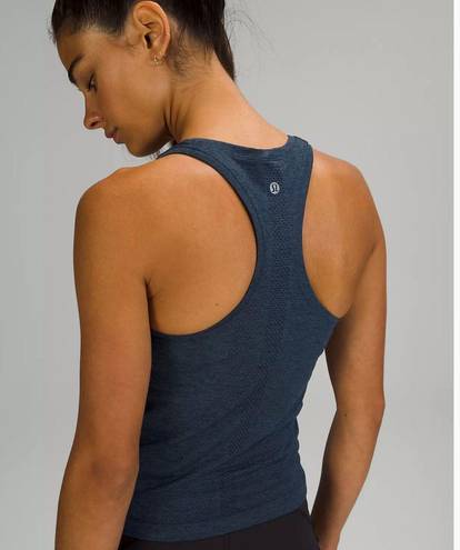 Lululemon Swiftly Tech Racerback Tank Top Blue Size 8