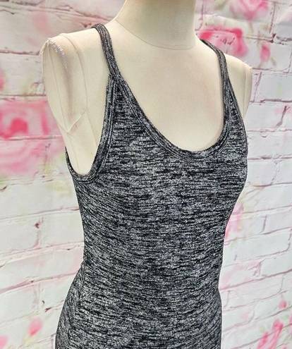 Wilfred Free  Women's Sleeveless Open Low Back Dress Marbled Gray Size L