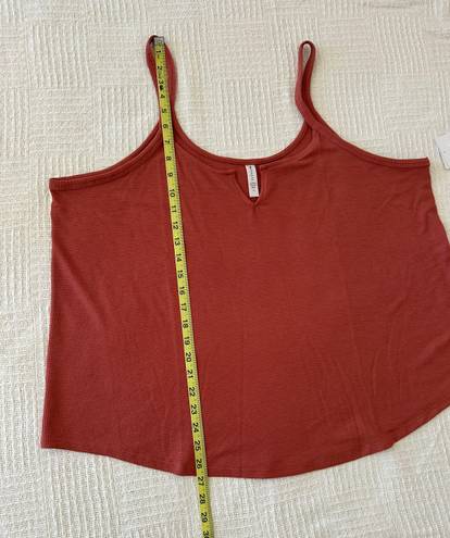 Athleta NWT  Woman’s Wind Down Sleep Cami Color: Muted Red, Sz 2X