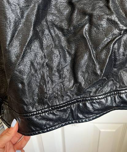 Levi’s Black Faux Leather Jacket