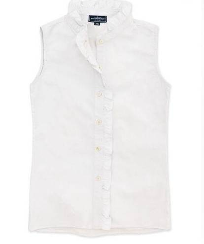 Kiel James Patrick  Oyster Shell Sleeveless Blouse