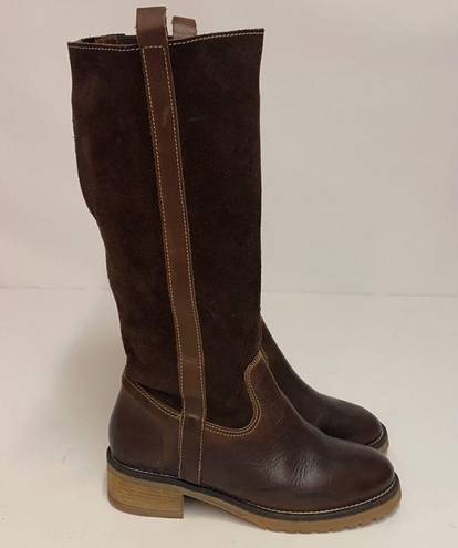 sbicca JAVAN LEATHER RIDING BOOTS KNEE-HIGH BOOTS size 8.5