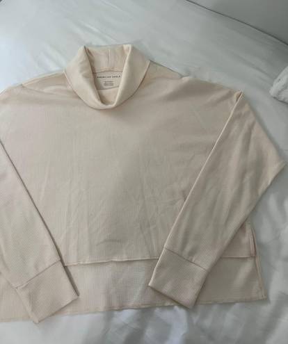 American Eagle Long Sleeve Turtle Neck Top