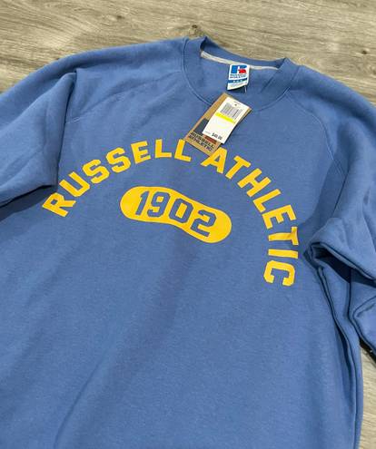 Russell Athletic Blue Crewneck Sweatshirt 