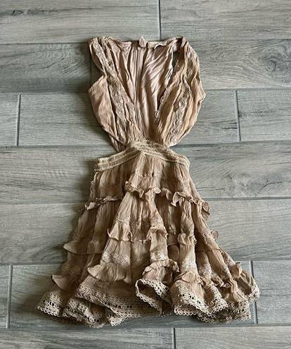 Rococo  sand tan Tessa dress