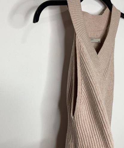 All Saints Manson Vest oatmeal/tan size small