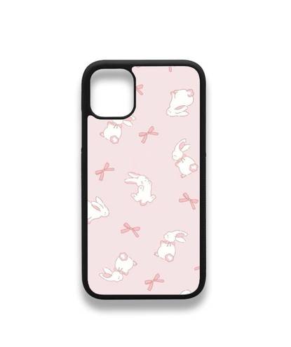 Coquette Pink Bunny Phone Case