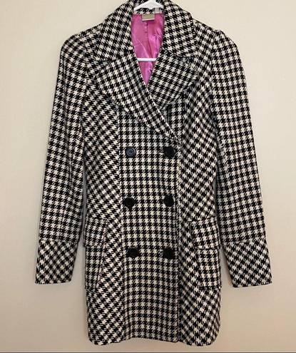 Houndstooth Identity  Check Smart Jacket/Coat Est S