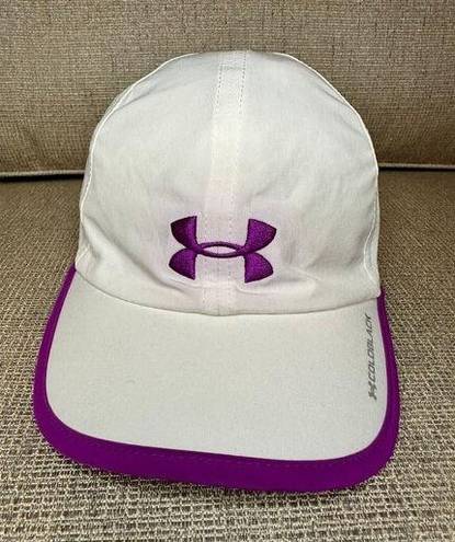 Under Armour Hat Women's Cap Cold Black Out The Sun Lightweight UA Performance