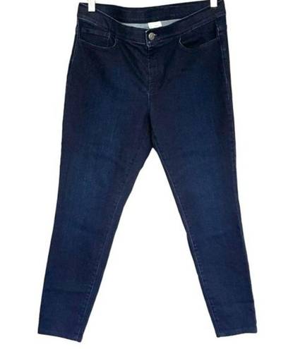 J.Jill  Denim 5‎ Pocket Legging Stretch Skinny Jeans Dark Wash