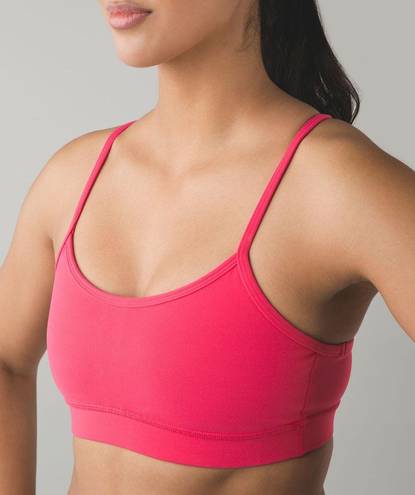 Lululemon Flow Y Bra IV Boom Juice