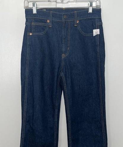 Gap NWT  High Rise Vintage Flare Stretch Denim Jeans Dark Wash 25 O Tall T