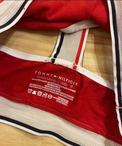 Tommy Hilfiger Red  Cotton Lounge Bralette