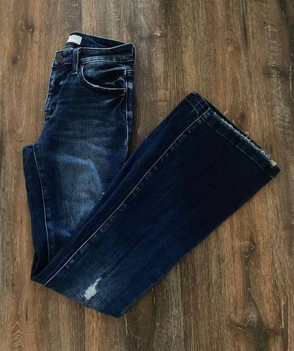 Ripped Flare Jeans Size 26