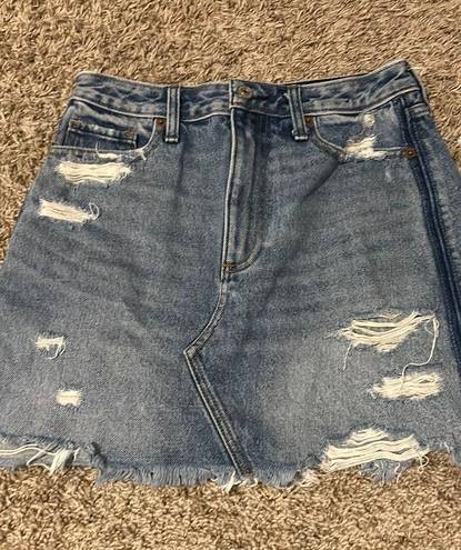 Abercrombie & Fitch Jean Skirt