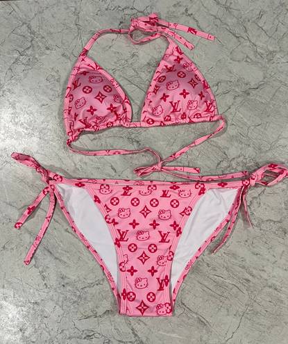 Hello Kitty Two Piece Bikini Swimsuit