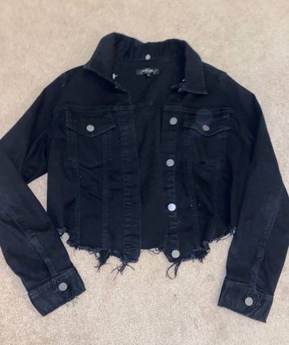 black denim jacket Size L