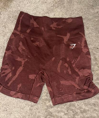 Gymshark camo shorts Red - $23 - From mia