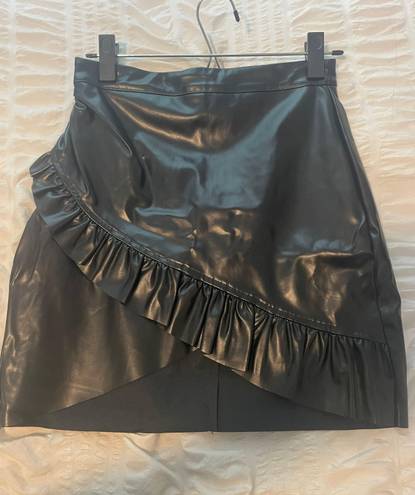 idem Ditto Boutique Leather Skirt