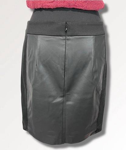 Loft  Faux Leather Pencil Skirt Women’s Size 8 Petite