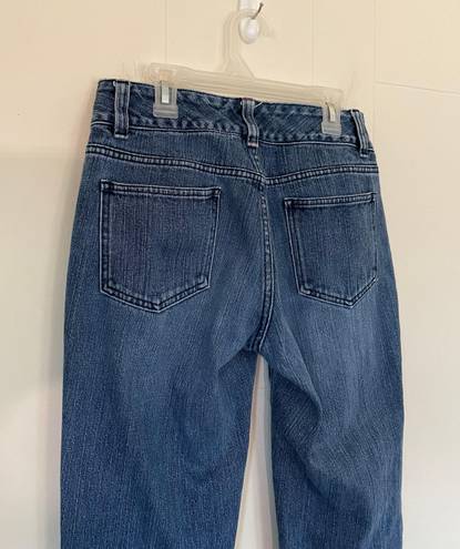 Banana Republic Denim Bootcut Flare jeans 100% cotton Distressed Women’s size 6