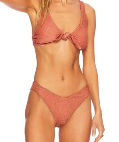 Beach Riot NEW Free People  Vanessa shine chili sparkle glitter bottoms, size M