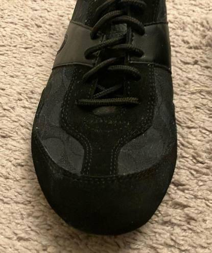 Coach : Black Lexey (A1442) Signature sneakers- 9