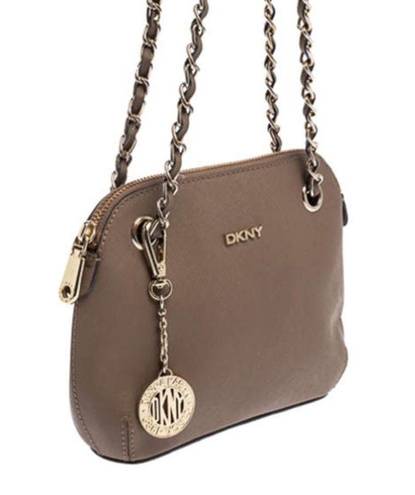 DKNY NWOT  Brown Leather Bryant Park Shoulder Bag