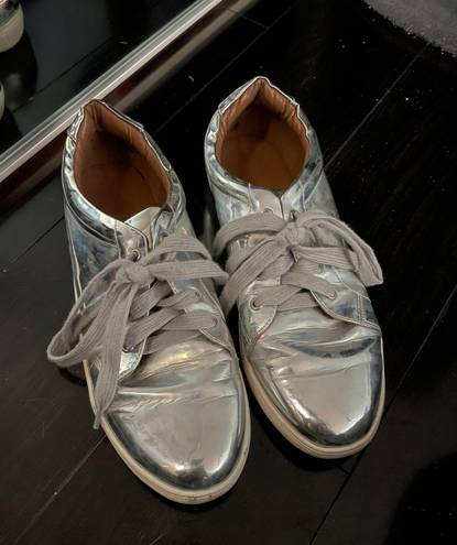 Charlotte Russe Chrome Sneakers