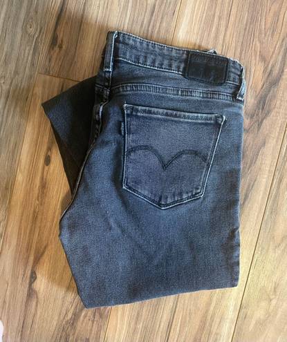 Levi’s 711 Vintage Soft Black Denim