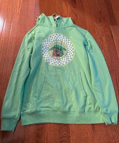 Star Wars  Grogu hoodie groovy size small NWT