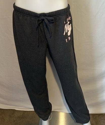 Aeropostale Grey Aero NYC Cinched Sweatpants NWT