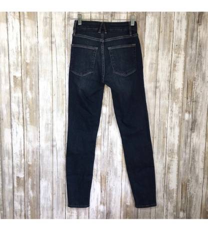 Good American NWT  Good Leg Crop Blue 260