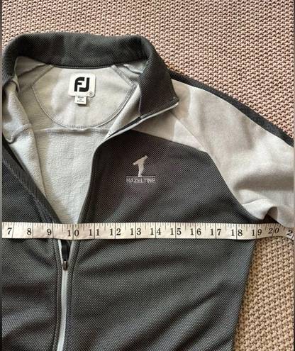 FootJoy  Golf Jacket Womens  Full Zip Mock Collar Thumbholes Hazeltine Logo Sz S