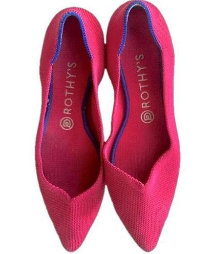 Rothy's  The Point Slip on Pointy Toe Flats Shoes