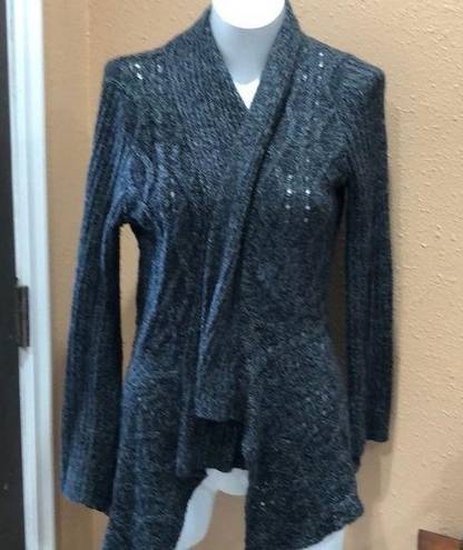 89th and Madison  gray knit cardigan